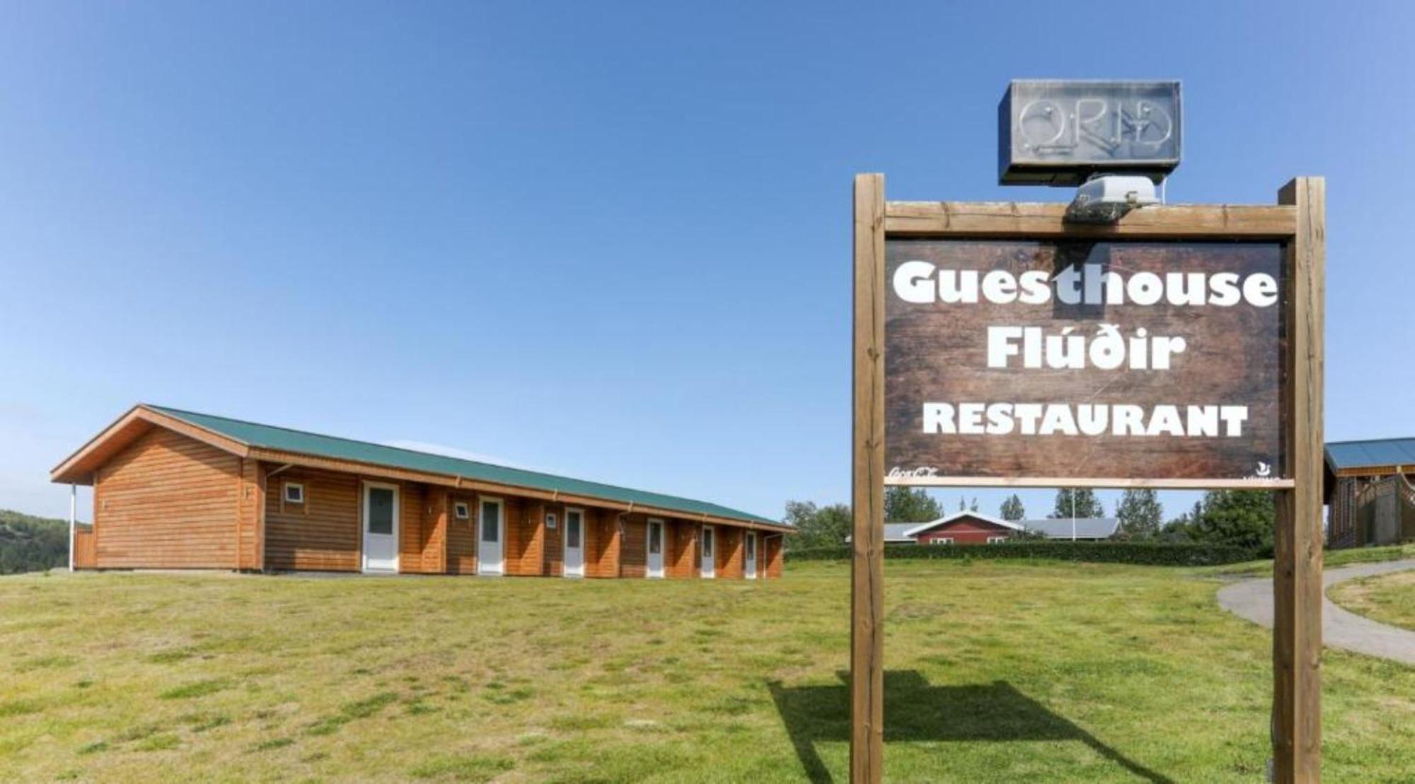 Guesthouse Fludir Buitenkant foto